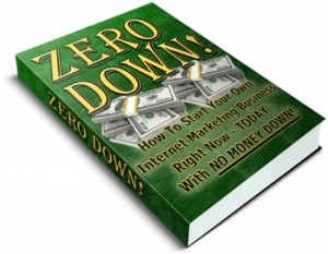 Zero Down Mrr Ebook