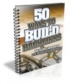 50 Ways To Build Backlinks Give Away Rights Ebook 