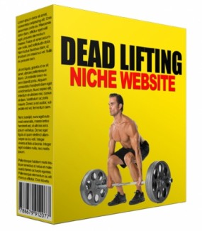 Dead Lifting Niche Website Personal Use Template