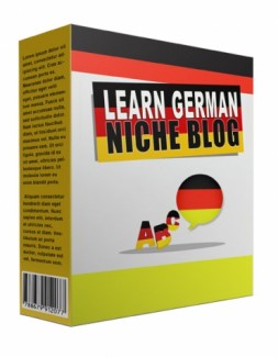 New Learn German Flipping Niche Site Personal Use Template