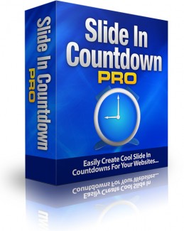 Slidein Countdown Pro MRR Software
