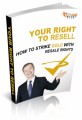 Your Right To Resell MRR Ebook