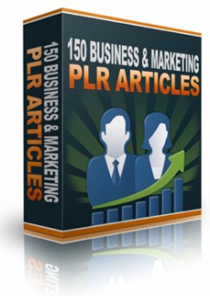 150 Business  Marketing Plr Articles Personal Use Article