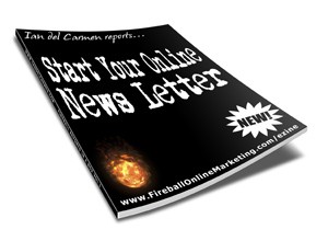 Start Your Online News Letter Resale Rights Ebook