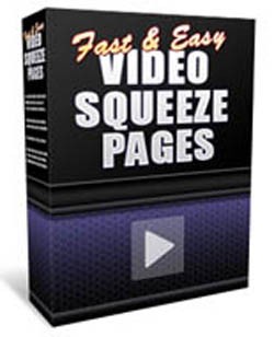 Fast And Easy Video Squeeze Pages Personal Use Template