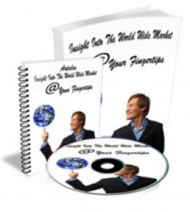 Insight Into The World Wide Market @ Your Fingertips Mrr Ebook With Audio