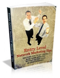 Entry Level Network Marketing Tips Mrr Ebook