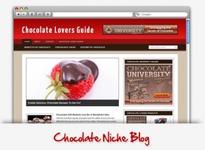 Chocolate Niche WordPress Theme Personal Use Template