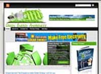 Green Energy Niche Blog Personal Use Template With Video