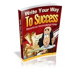 Write Your Way To Success MRR Ebook