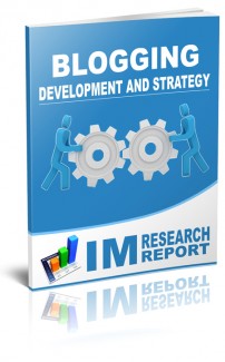 Blogging Report Development And Strategy MRR Ebook
