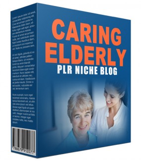 Caring Elderly Plr Niche Blog PLR Template