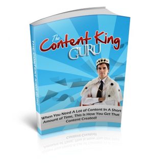 Content King Guru PLR Ebook