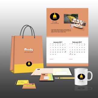 Foody Print Design Personal Use Template