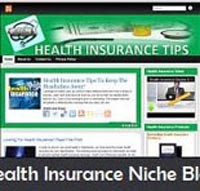 Health Insurance Niche Blog Personal Use Template