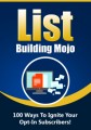 List Building Mojo PLR Ebook 