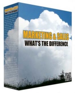 Marketing And Sales What Is The Difference PLR Audio