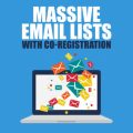 Massive Email Lists With Co Registration MRR Audio