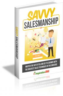 Savvy Salesmanship MRR Ebook
