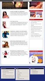 Vaginal Tightening Niche Blog Personal Use Template With Video