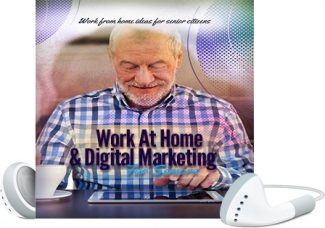 Work At Home And Digital Marketing For Seniors MRR Ebook With Audio