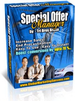 Special Offer Manager MRR Template