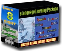 Elanguage Learning Package MRR Ebook