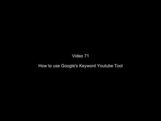Google YouTube Keyword Tool & How To Block People On Facebook Plr Video
