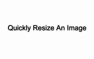 Quickly Resize An Image Plr Video
