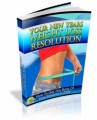 Your New Years Weight Loss Resolution Plr Ebook