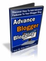 Advance Blogger Blogging Resale Rights Video 
