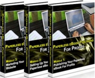 Paperless E-Book Publishing For Profits MRR Ebook