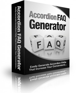 Accordion Faq Generator MRR Software