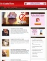 Be Alcohol Free Niche Blog Personal Use Template With Video