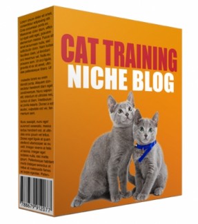 Cat Training Niche Site Personal Use Template