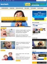 Dental Health Niche Blog Personal Use Template