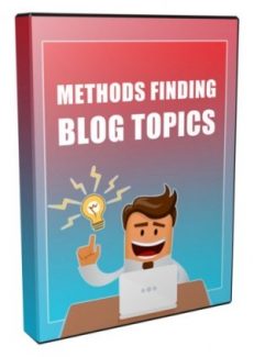 Methods For Finding Blogging Ideas Giveaway Rights Video With Audio
