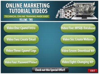 Online Marketing Training Videos Vol 2 Resale Rights Video