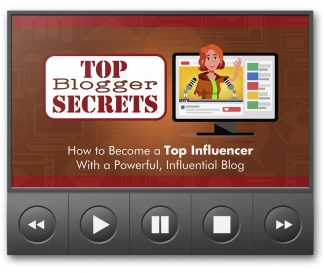 Top Blogger Secrets – Video Upgrade MRR Video With Audio