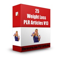 Weight Loss Version 13 PLR Article