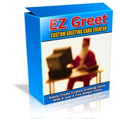 Ez Greet Custom Greeting Card Creator Resale Rights Software