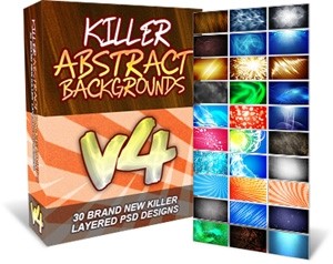 Killer Abstract Backgrounds V4 Personal Use Graphic