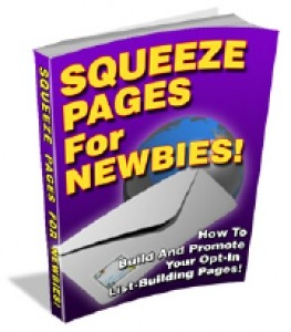 Squeeze Pages For Newbies Plr Ebook