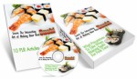 Making Your Own Sushi MRR Ebook With Audio