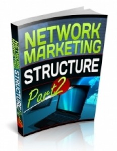 Network Marketing Structure Part 2 Plr Ebook