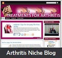 Arthritis Niche Blog Personal Use Template