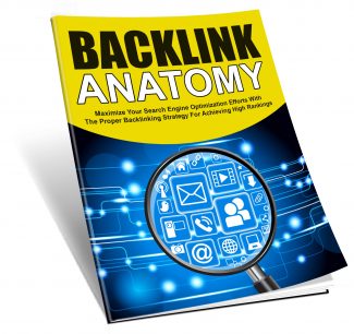 Backlink Anatomy MRR Ebook