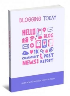 Blogging Today PLR Ebook