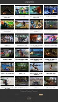 Camping Instant Mobile Video Site MRR Software