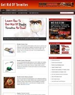 Get Rid Of Termites Niche Blog Personal Use Template With Video